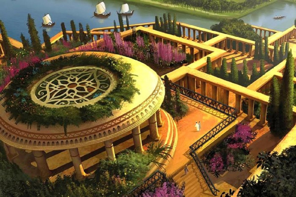 Римская Империя висячие сады Семирамиды