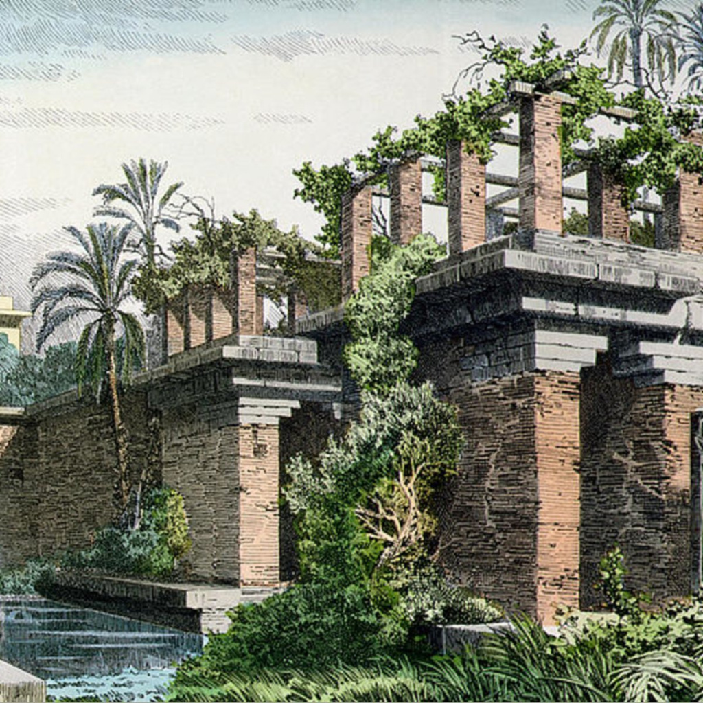 Висячие сады Семирамиды (605 г. до н. э.)