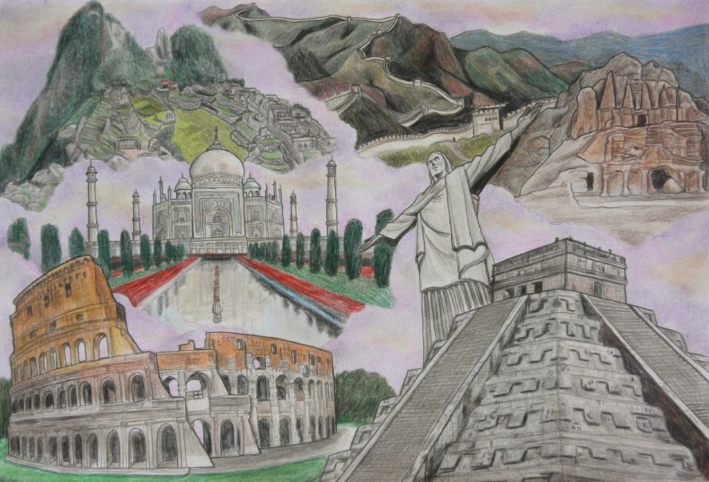 Чудо света висячие сады Семирамиды