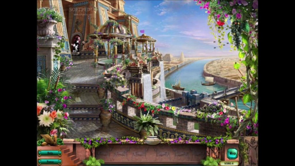 Висячие сады Семирамиды семь чудес света