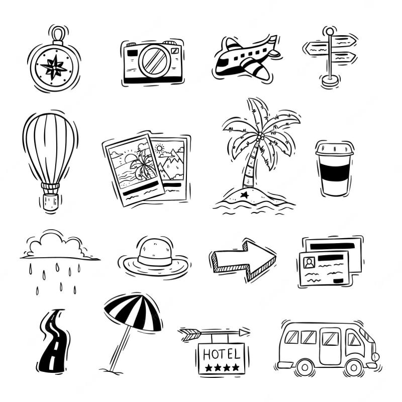 Стиль дудл в иллюстрации71