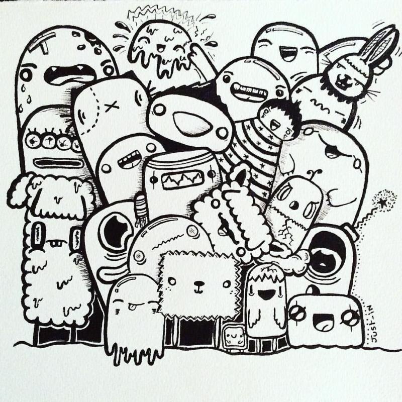 Кавайный дудлинг