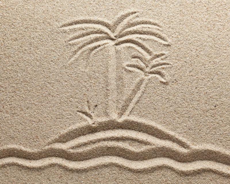 Узоры на песке