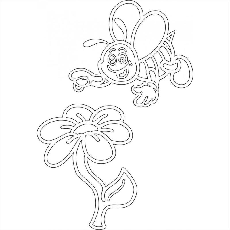 Летние трафареты на окна цветы