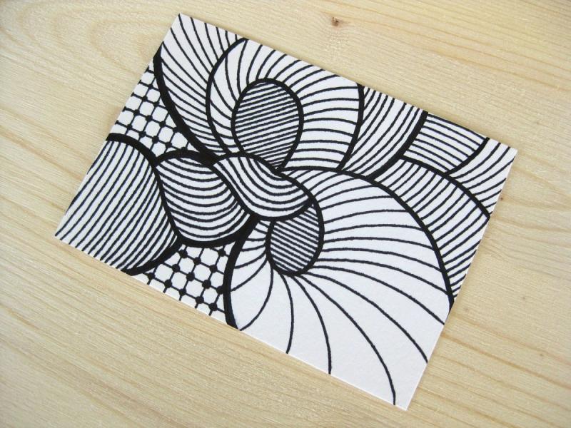 Абстракция рисунки карандашом