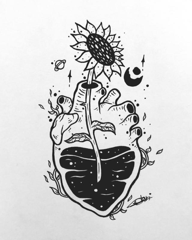 Абстракция рисунки карандашом