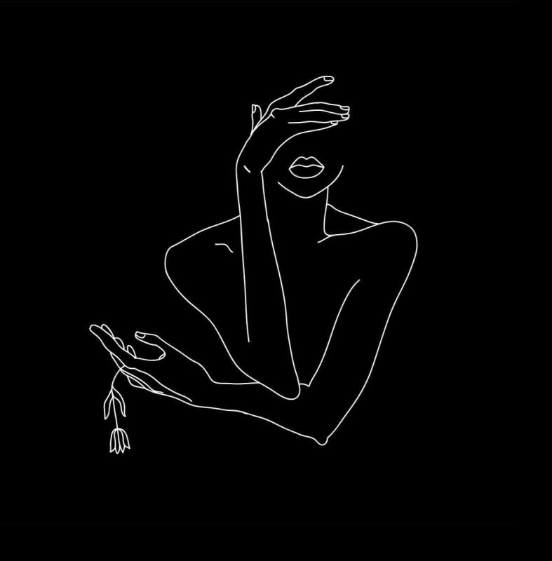 Психоделические Татуировки чб