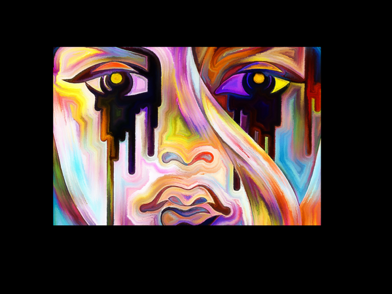 Акварельный глаз