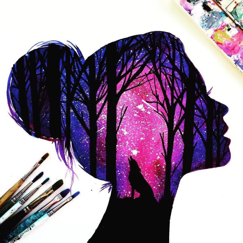 Минимализм рисунки