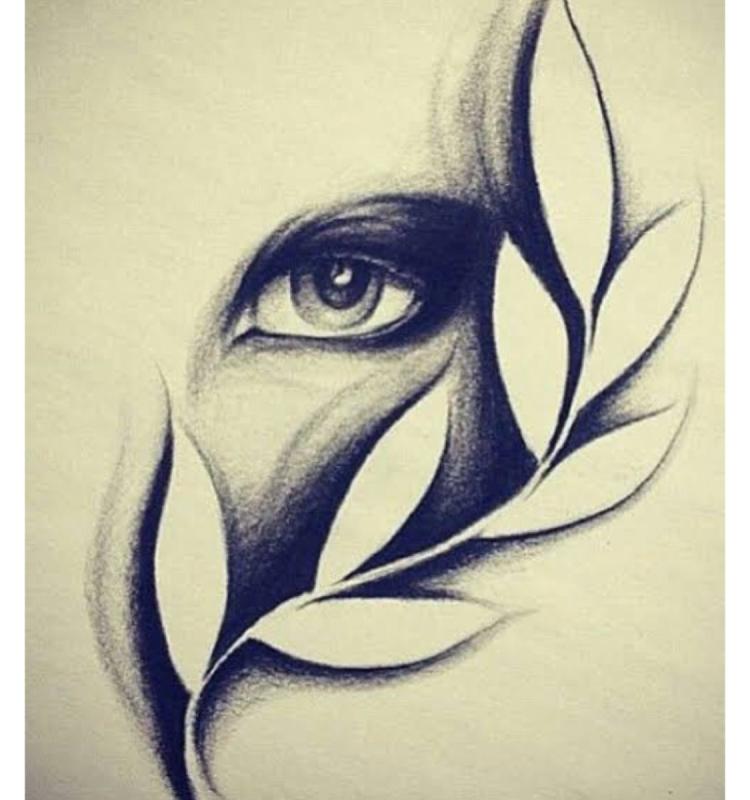 Фиолетовая акварель