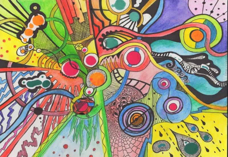 Кандинский пестрый ансамбль