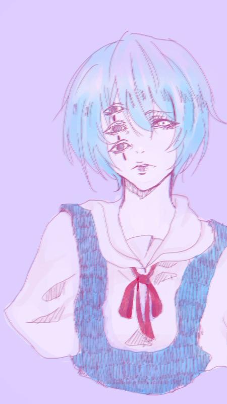 Рей Евангелион Эстетика