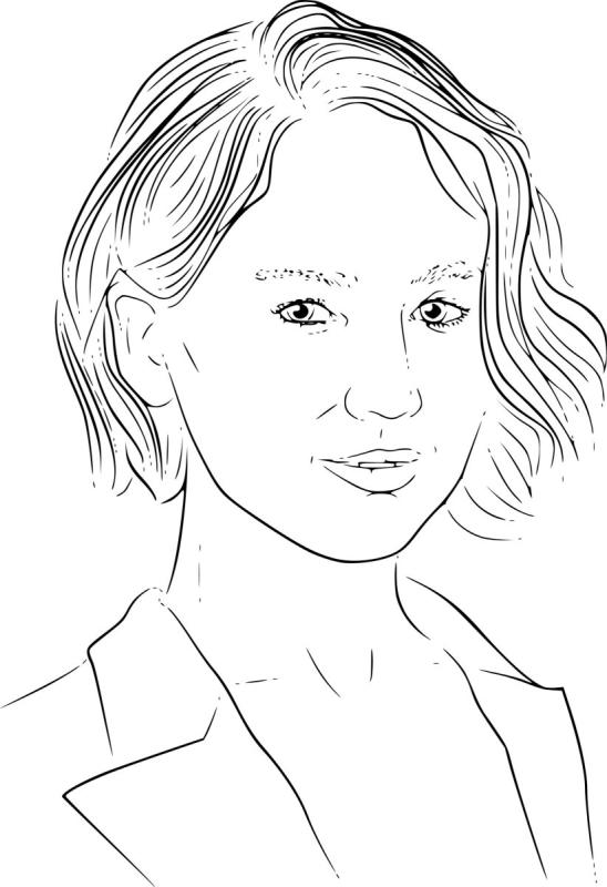 Анджелина Джоли портрет