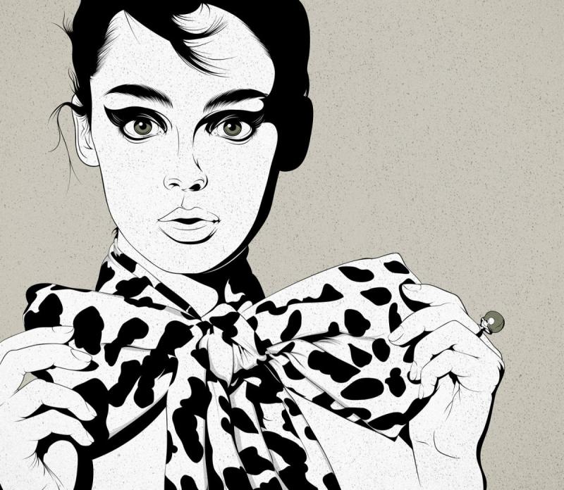 Векторный портрет