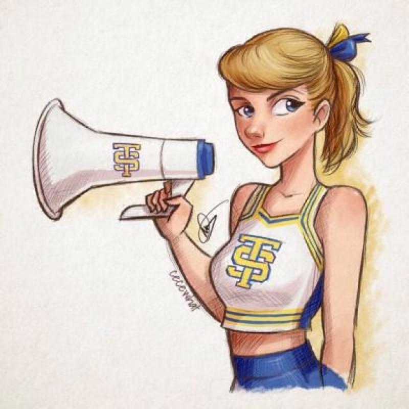 Мультяшные гламурные девушки