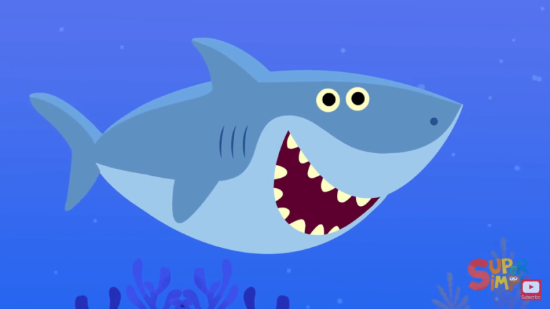 Акуленок бэби Шарк