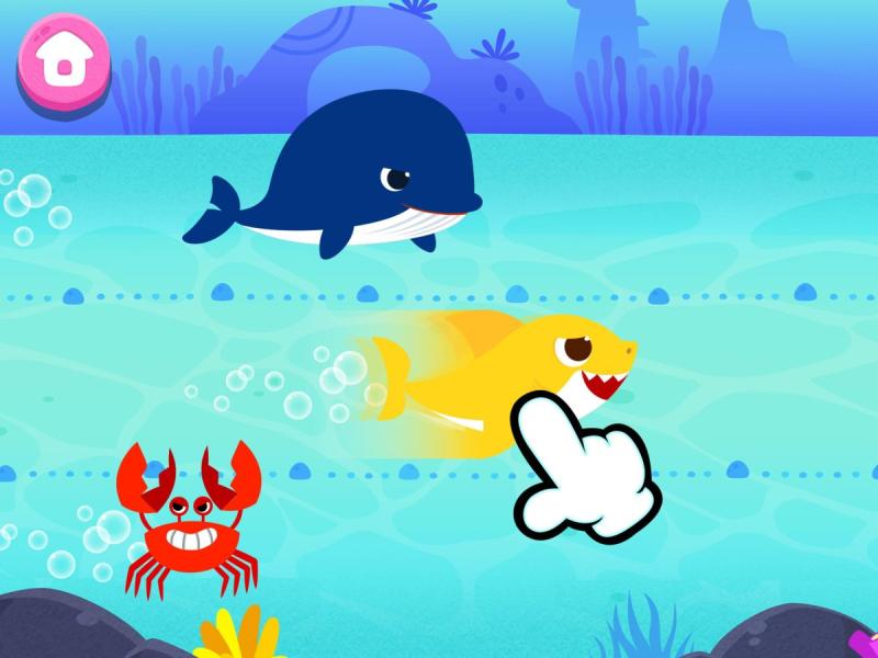 Акуленок бэби Шарк герои