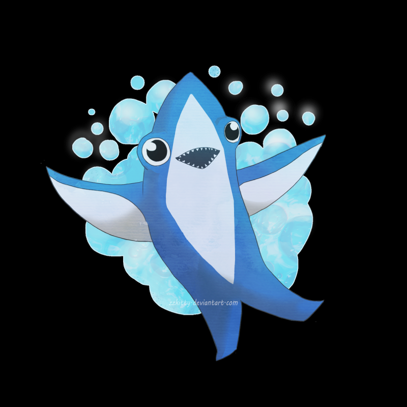 Маска бэби Шарк