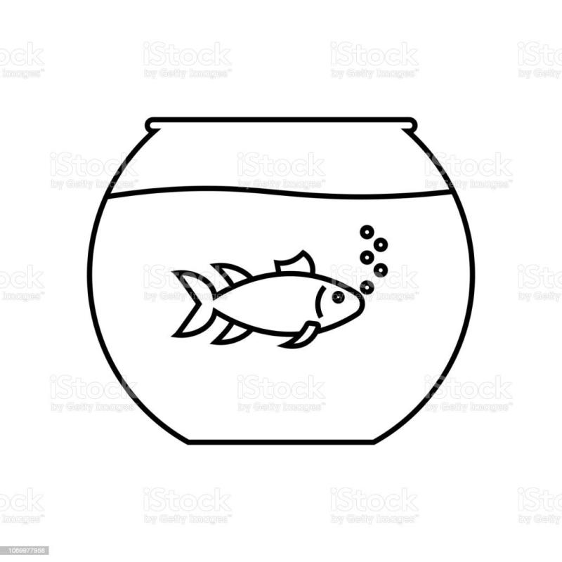 Аквариум раскраска для детей