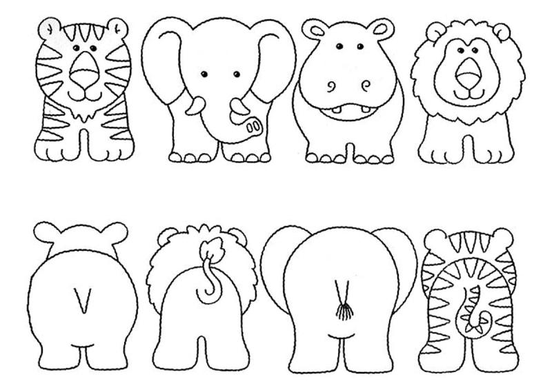 Животные жарких стран задания для дошкольников