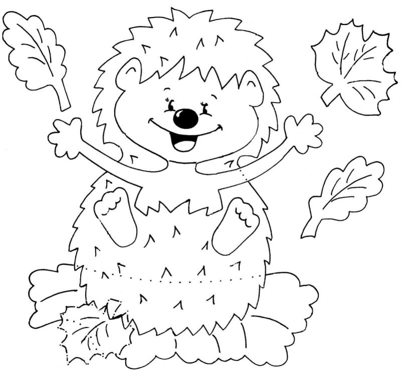 Трафареты для осенних поделок