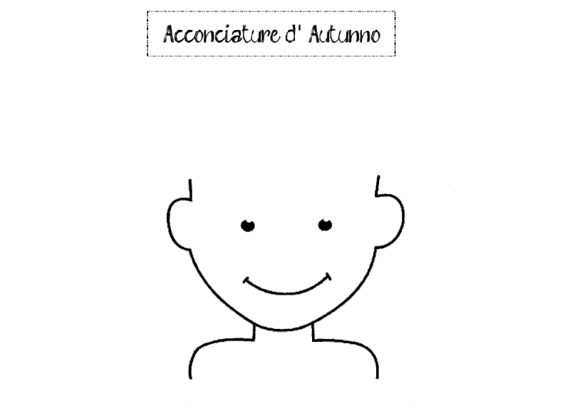 Лицо шаблон для аппликации