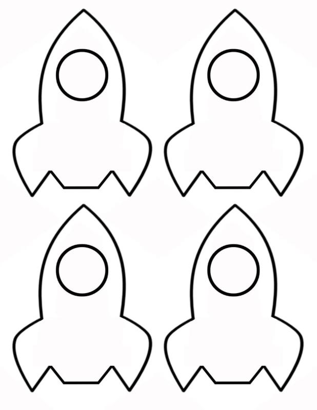 Аппликация космос шаблоны