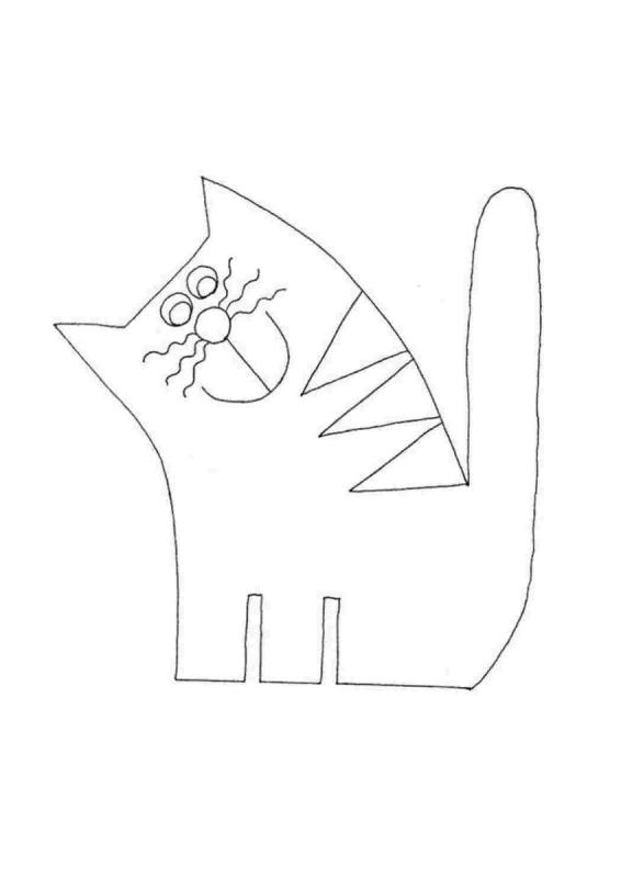 Аппликация из ткани шаблоны