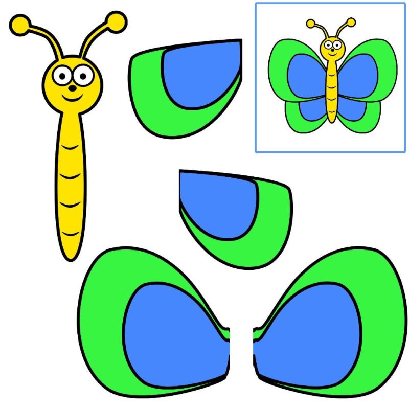 Основа для аппликации для детей
