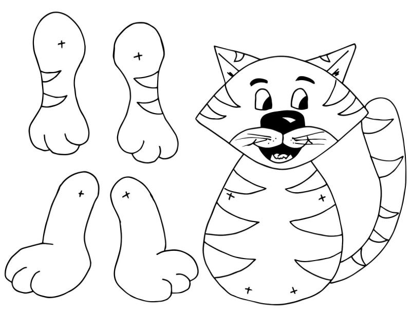 Аппликация шаблон