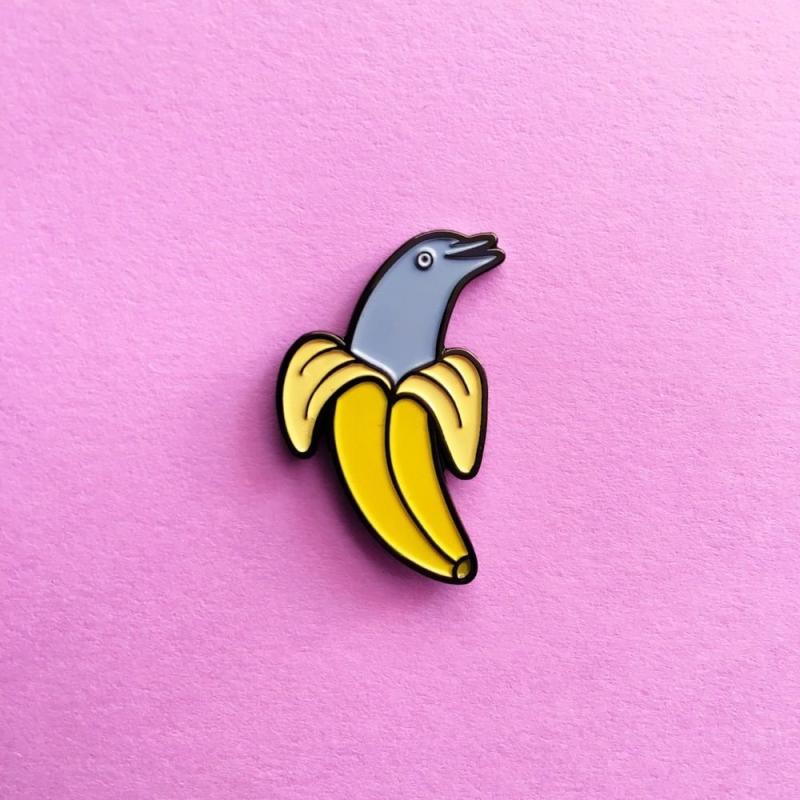 Стикер банан для срисовки