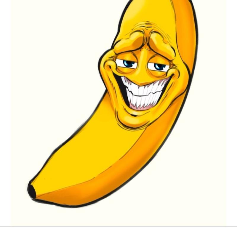 Смешной банан