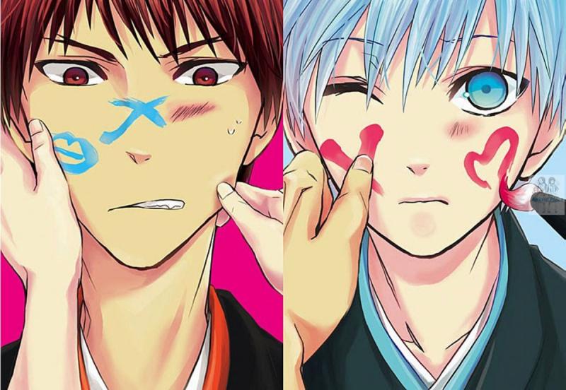 Обои на телефон аниме парни Кагами Куроко