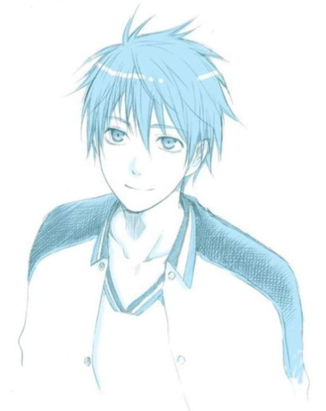 Куроко Тецуя черно белый