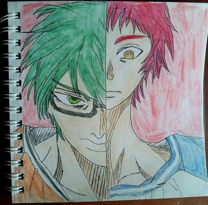 Баскетбол Куроко Акаши против м