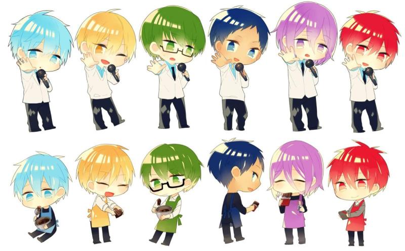 Баскетбол Куроко Кагами для срисовки