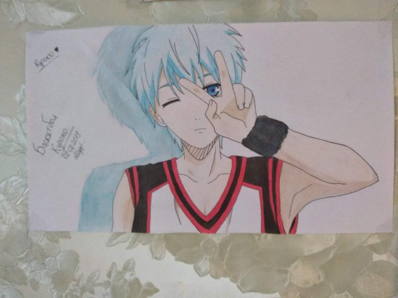Куроко Тецуя для срисовки