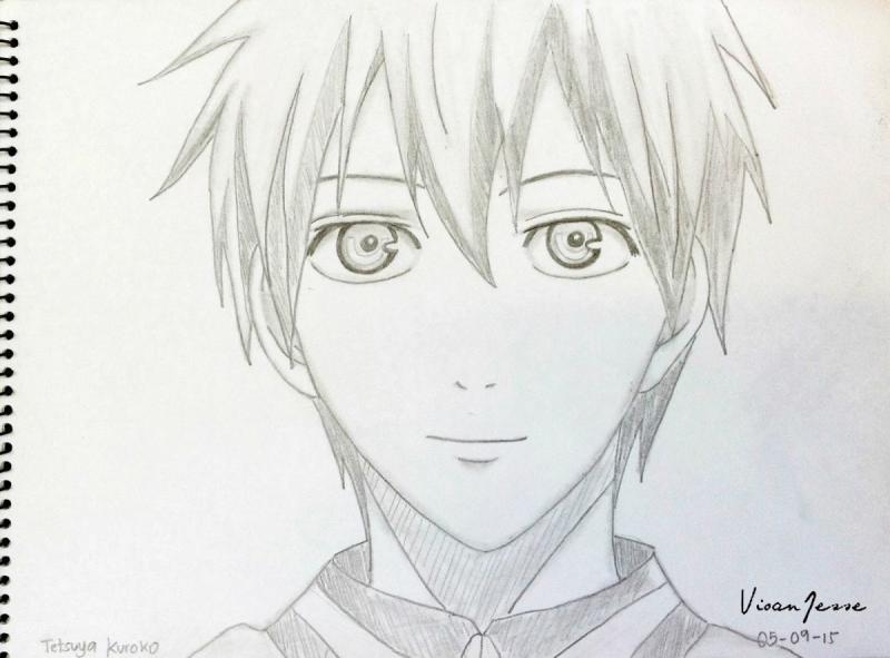 Куроко Тецуя для срисовки