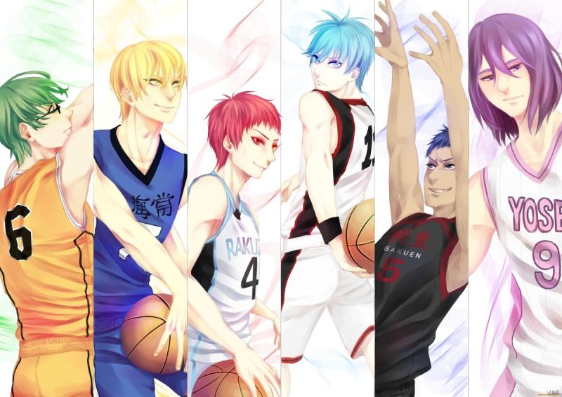 Аниме волейбол и баскетбол Куроко