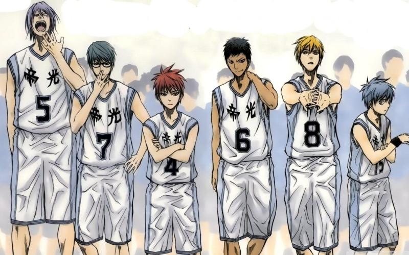 Поколение чудес баскетбол Куроко Манга