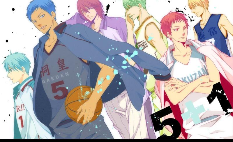 Аниме баскетбол Куроко щенок