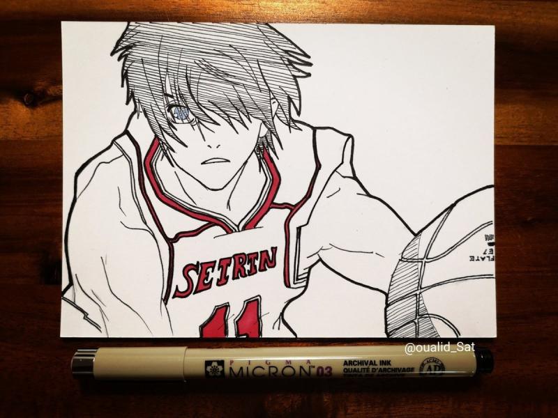 Тату баскетбол Куроко эскизы