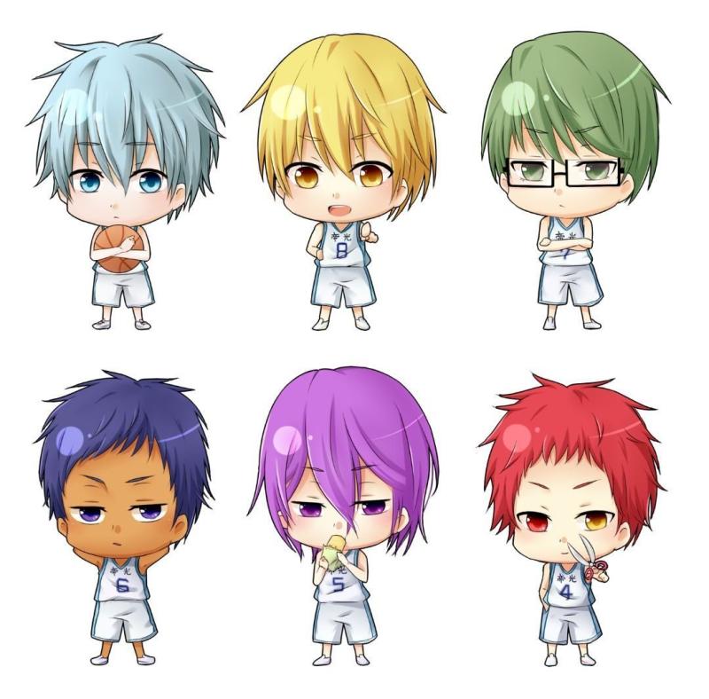 Баскетбол Куроко Аомине нарисовать