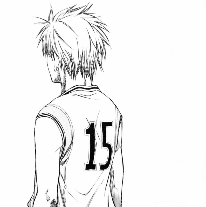 Баскетбол куроко для срисовки79