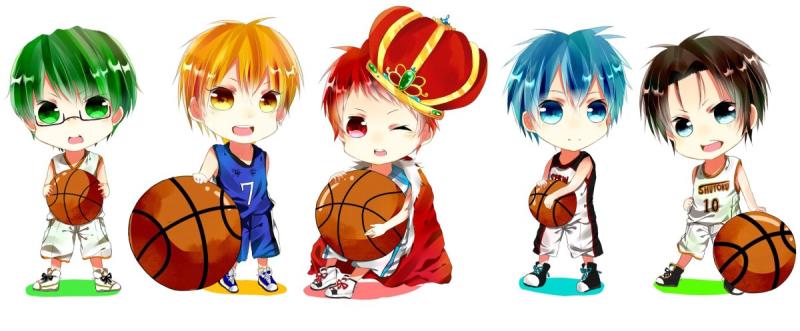 Баскетбол Куроко раскраска