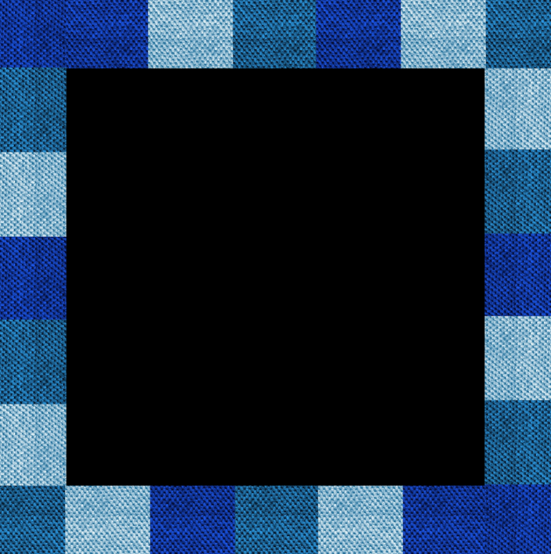 Рамка синяя