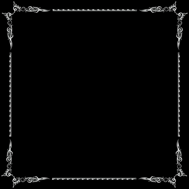 Белый квадрат на прозрачном фоне