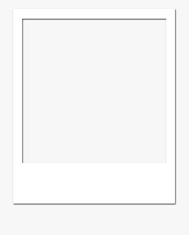 Полароид рамка печать