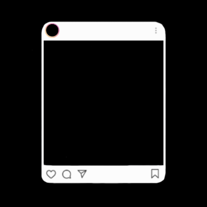 Рамка Инстаграм для фотошопа