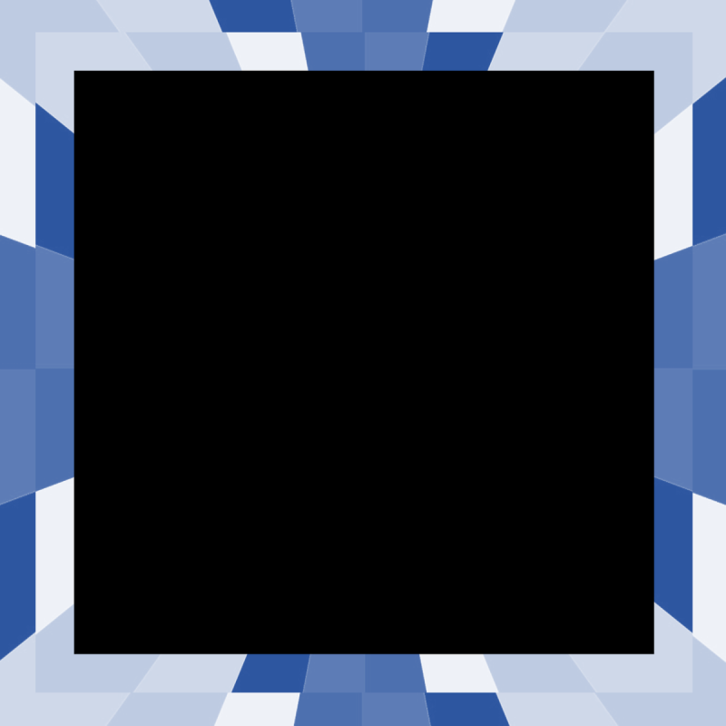 Рамка синяя